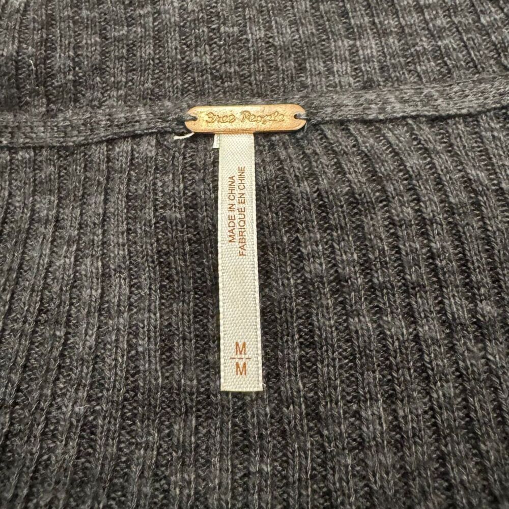 Free People Ella Sweater Shirt – Black, Medium (M), NWOT - Picture 7 of 9